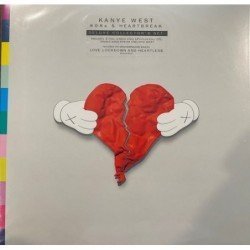 KANYE WEST - 808s & HEARTBREAK (2LPS+CD) - LP+CD