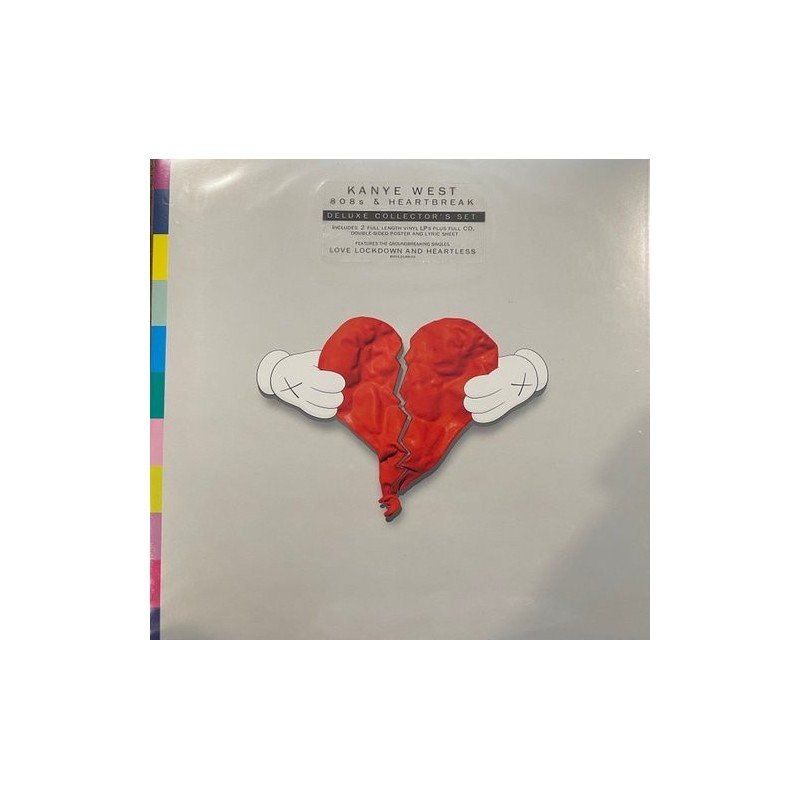 KANYE WEST - 808s & HEARTBREAK (2LPS+CD) - LP+CD KANYE WEST - 808s & HEARTBREAK (2LPS+CD) - LP+CD