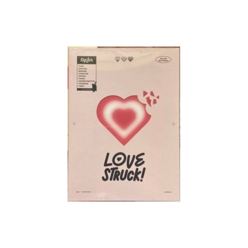 KEP1ER - LOVESTRUCK! 4TH MINI ALBUM/84PG.PHOTOBOO - CD-LIBRO KEP1ER - LOVESTRUCK! 4TH MINI ALBUM/84PG.PHOTOBOO - CD-LIBRO