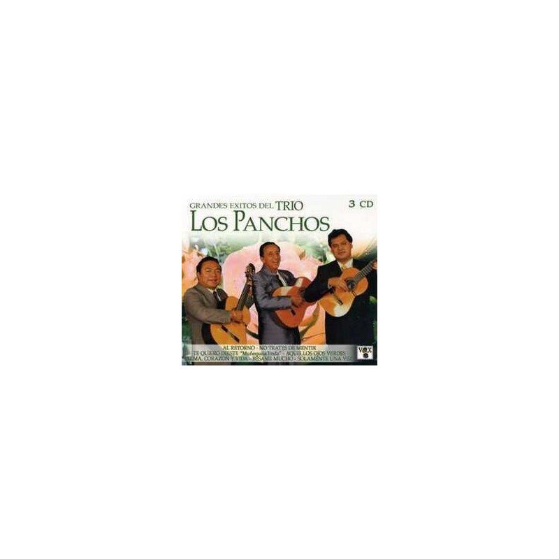 LOS PANCHOS - GRANDES EXITOS - 3CD